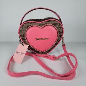 NWT - Juicy Couture - Love Never Dies - Heart Shape Crossbody